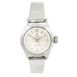 Tudor Oyster Royal ladies stainless steel manual wind wristwatch, Ref. 7535/0, serial No. ...