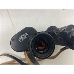 Carl Zeiss Jena 8x30 Deltrintem binoculars in original case, serial no. 5957951