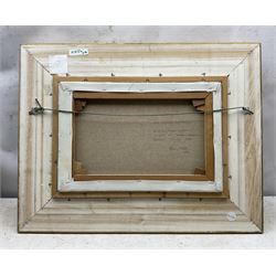 Brian Mays (British 1938-2005): Training Ship 'Sir Winston Churchill', oil on canvas signed, titled and dated 1991 verso 29cm x 44cm 
Provenance: direct from the family of the artist.