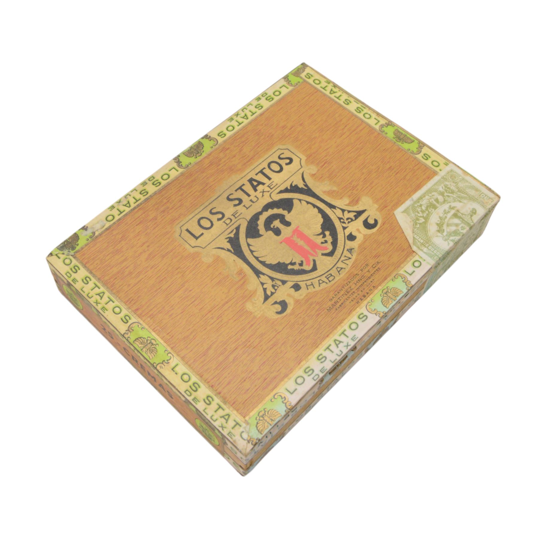 Los Statos de Luxe Cremas Cigars, two boxes, one box sealed