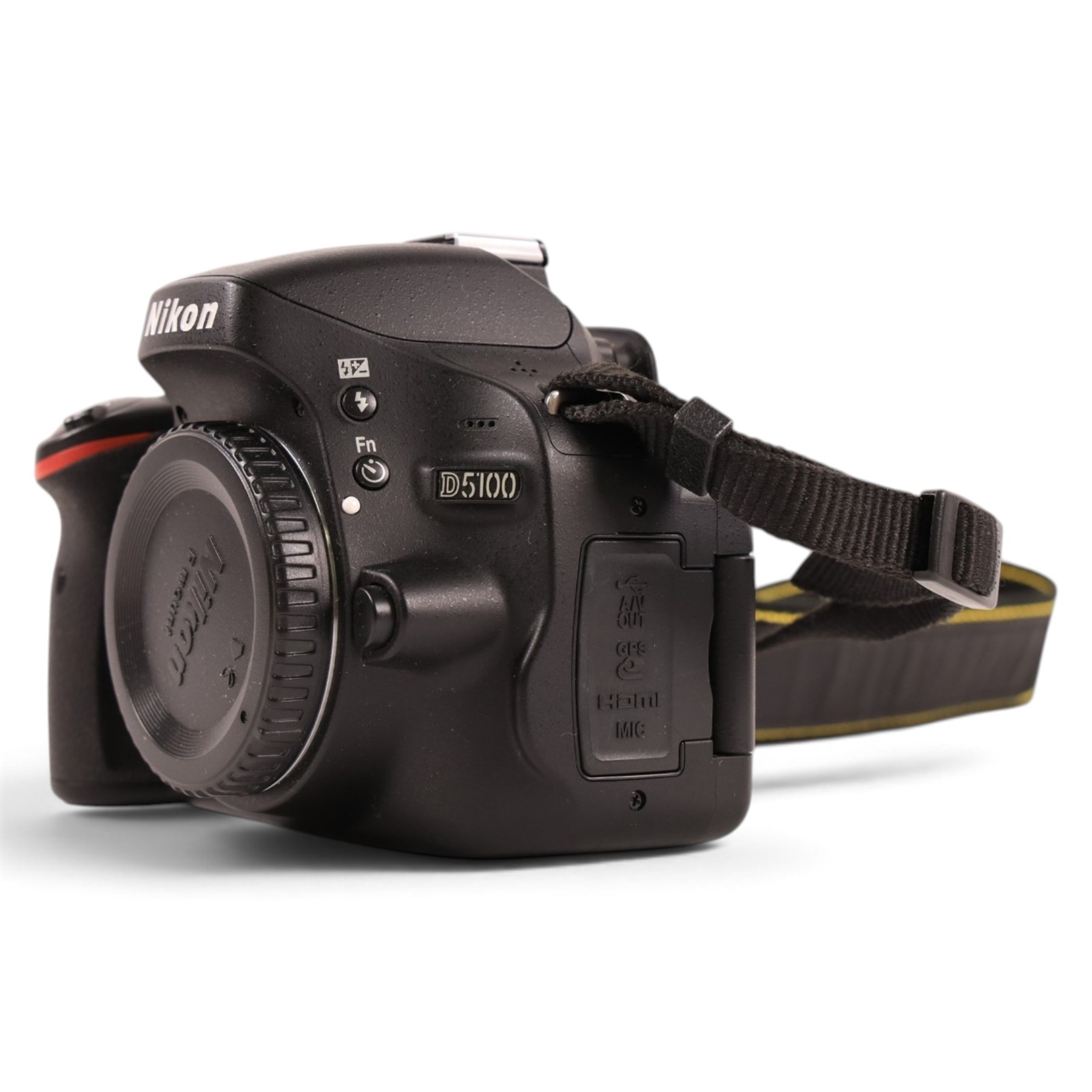 Nikon D5100 DSLR camera body, serial no. 6298157, with user manual, battery charger and Magic Lantern guide