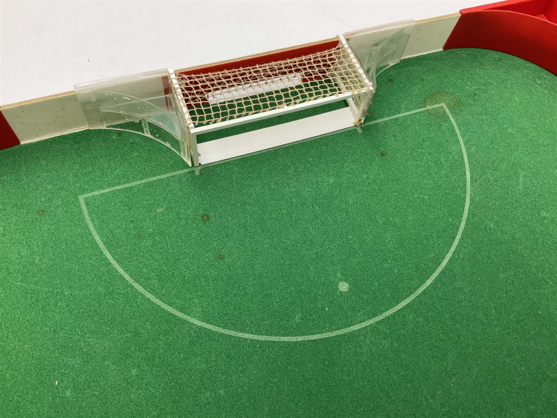 Subbuteo - 1970s Football Express 5-a-side table football game; together with Test Match Edition Table Cricket; both boxed with instructions (2)