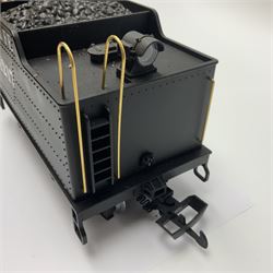 LGB (Lehmann Gross Bahn) G scale, gauge 1 2-4-0 steam locomotive, No 20231, in Santa Fe black livery, numbered 1217, unboxed