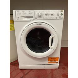 Hotpoint Aquarius 8kg washer dryer WDAL8640- LOT SUBJECT TO VAT ON THE HAMMER PRICE - To be collected by appointment from The Ambassador Hotel, 36-38 Esplanade, Scarborough YO11 2AY. ALL GOODS MUST BE REMOVED BY WEDNESDAY 15TH JUNE.