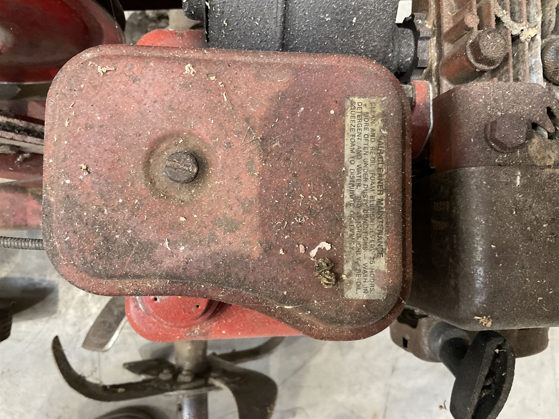 Westmac petrol garden tiller