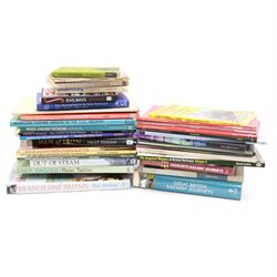 Collection of railway and model railway interest books, including LNER, British Rail and local North Yorkshire examples