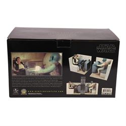 Gentle Giant pair of limited edition Star Wars Mos Eisley Cantina bookends, no. 8129, limited edition no. 1244/3500, boxed