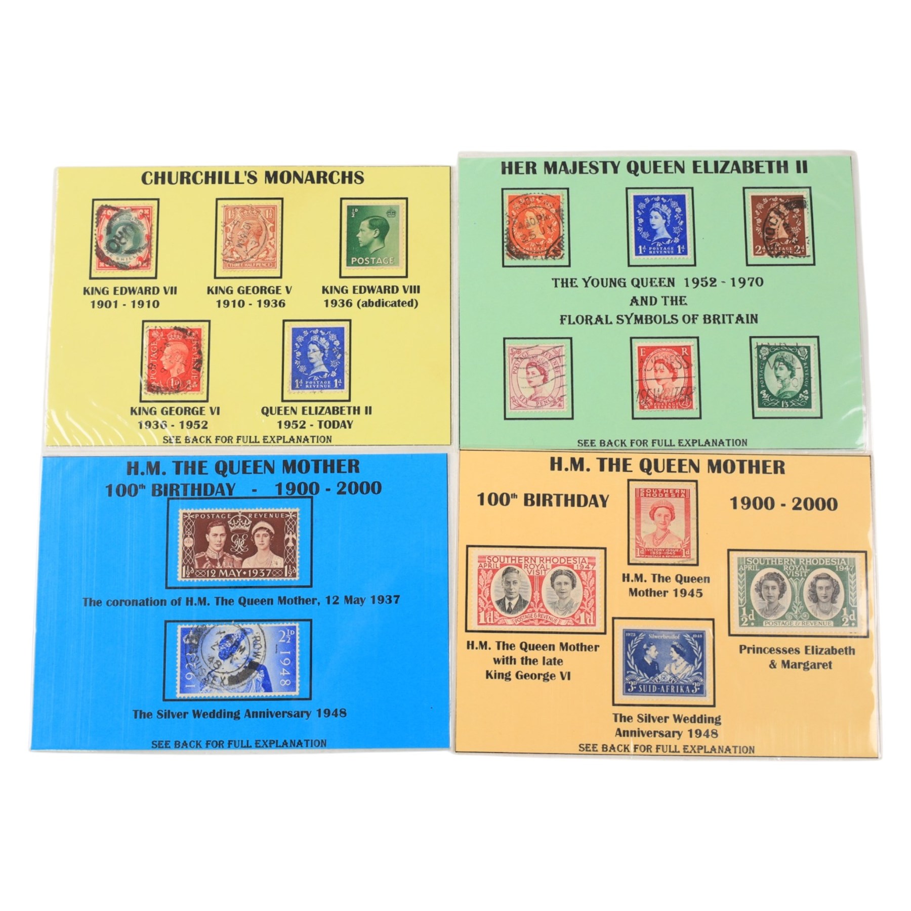 Great British and World stamps, first day covers, air mail covers, etc, in four folders and loose, in two boxes