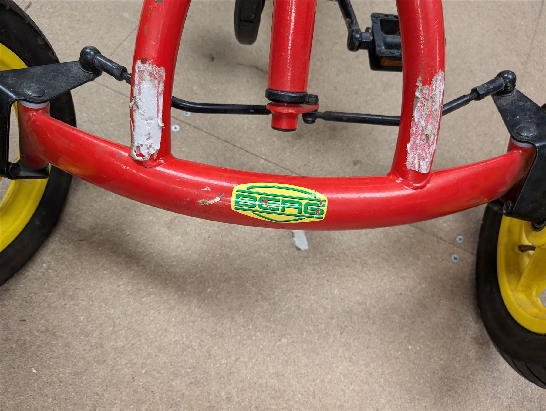 Berg Buddy children's pedal Go-Kart, H60cm, W110cm