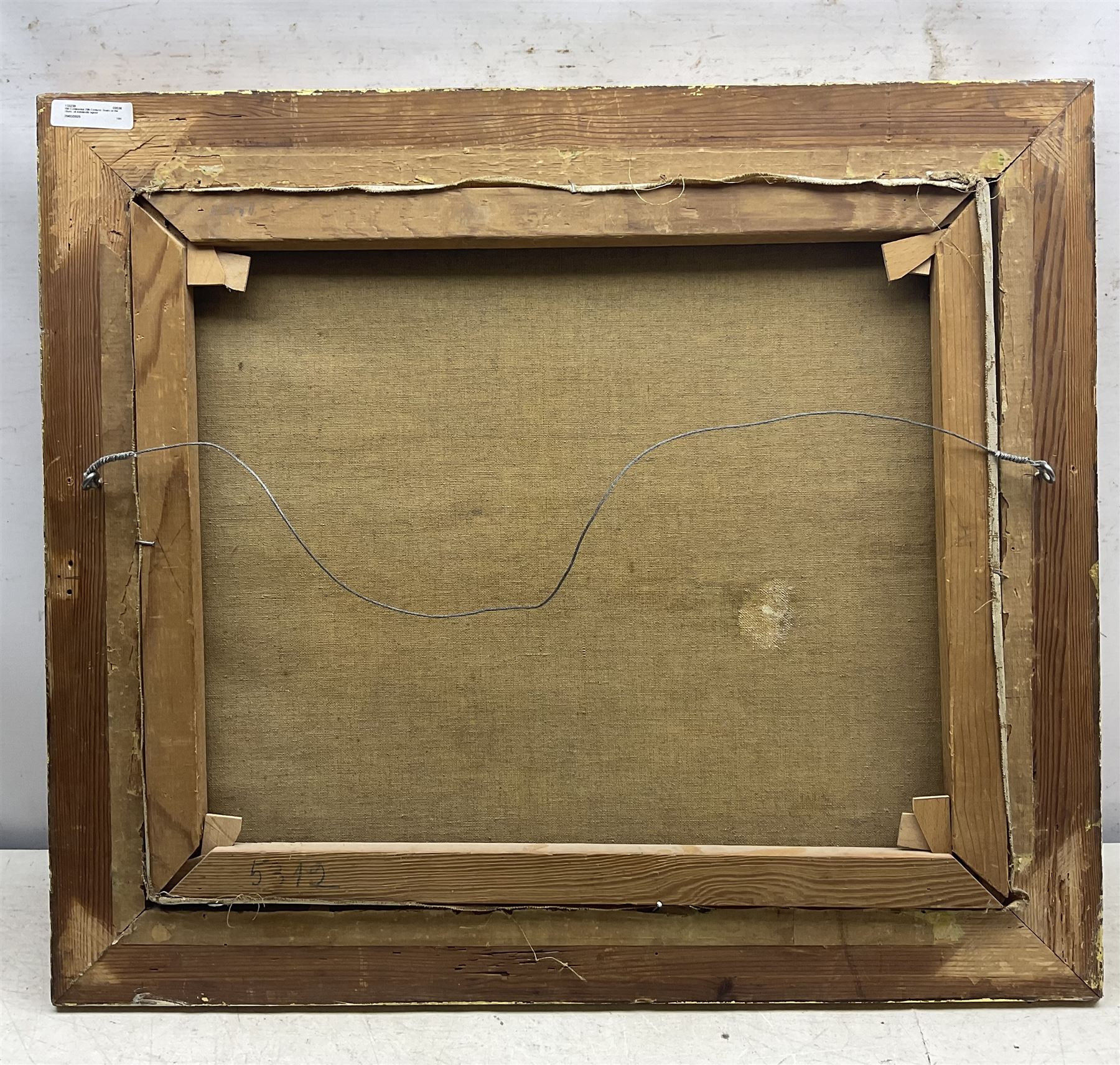 Karl Miersch (German 1894-1969):  Boats on the Shore, oil on canvas signed 44cm x 53cm 