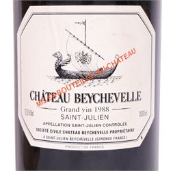Chateau Betchevelle, 1988, Saint Julien, double magnum, 12.5% 3000ml 