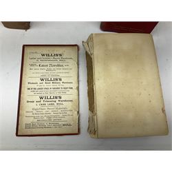 Kelly`s Directory of the North and East Ridings of Yorkshire, 1909, with maps together with The Antiquities and History of the Town of Beverly, History, Topography and Directory of East Yorkshire and Baily's Hunting Directory 1906-1907, with maps 