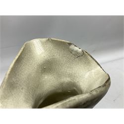 19th century and later Toby jugs comprising Staffordshire Punch and Judy jugs, Victorian 'I am on the black list' jug, two jugs in the form of Toby with a jug of beer (5)