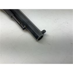 REGISTERED FIREARMS DEALER ONLY Modern Remington .44 calibre percussion brass framed army revolver, possibly by Uberti, with 16cm octagonal barrel, No.225; partially deactivated to old specification with no certificate L36cm overall - Disposed 25.06.25 - Notified 24.07.25