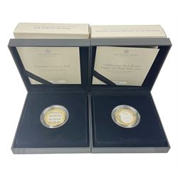 Two The Royal Mint United Kingdom 2022 silver proof piedfort two pound coins, 'Celebrating the Life and Legacy of Dame Vera Lynn' and 'Alexander Graham Bell', both cased with certificates