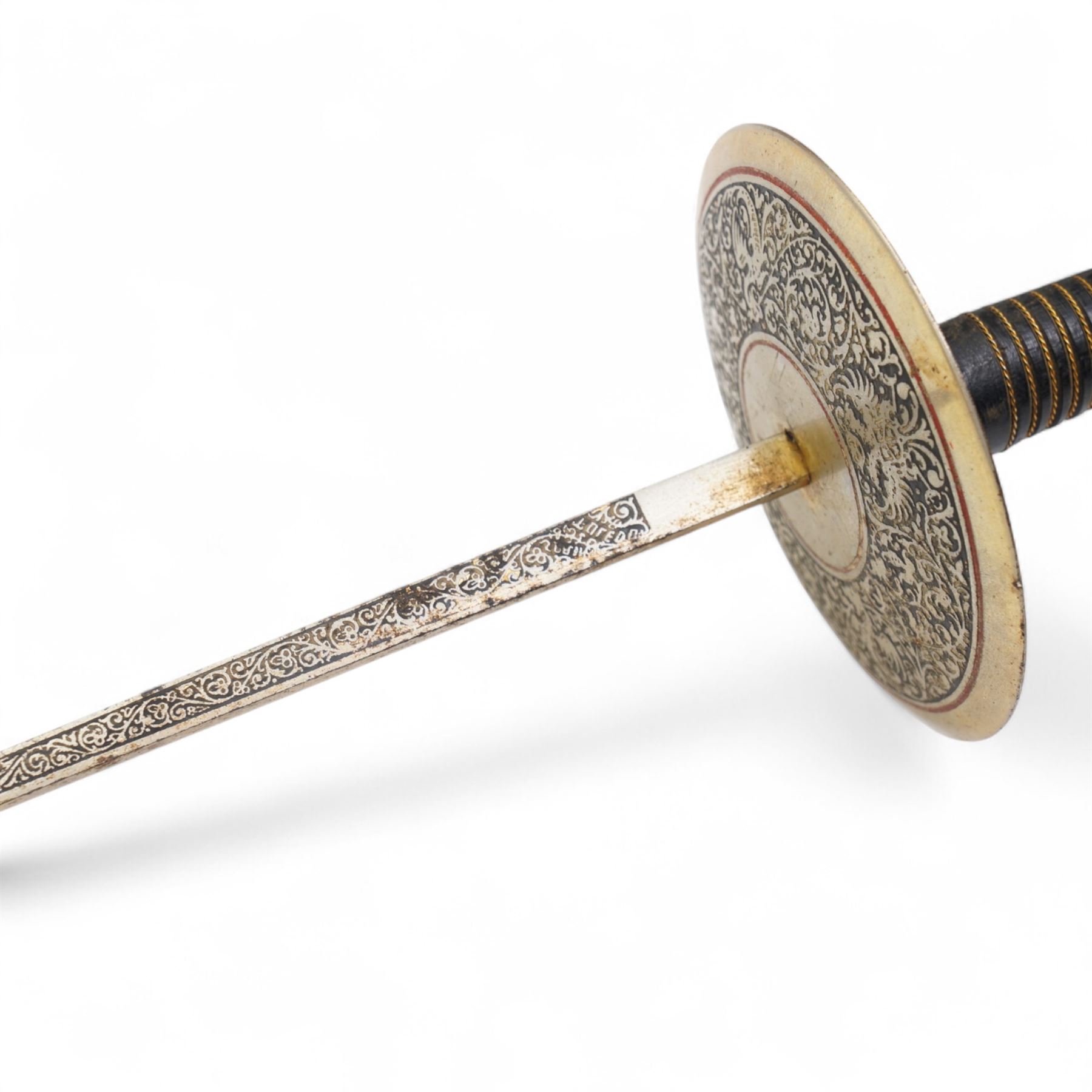 Pair of Indian ornamental swords