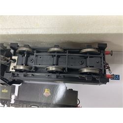 Hornby ‘00’ gauge - three ‘weathered’ locomotives comprising Class 8F 2-8-0 locomotive no.48062 in BR black; Class 9F 2-10-0 locomotive no.92151 in BR black; Class 5MT 4-6-0 locomotive no.44781 in BR black; in original boxes (3) 