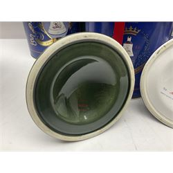 Bells, Scotch whisky, in seven Wade ceramic decanters, including Christmas 1988, 1989, 1990, 1991 etc