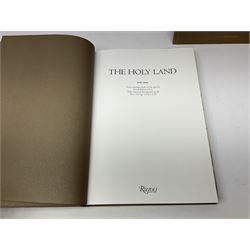 Three volumes on David Roberts in a single slip case, comprising The Life, Works and Travels of David Roberts, The Holy Land and Egypt & Nubia
