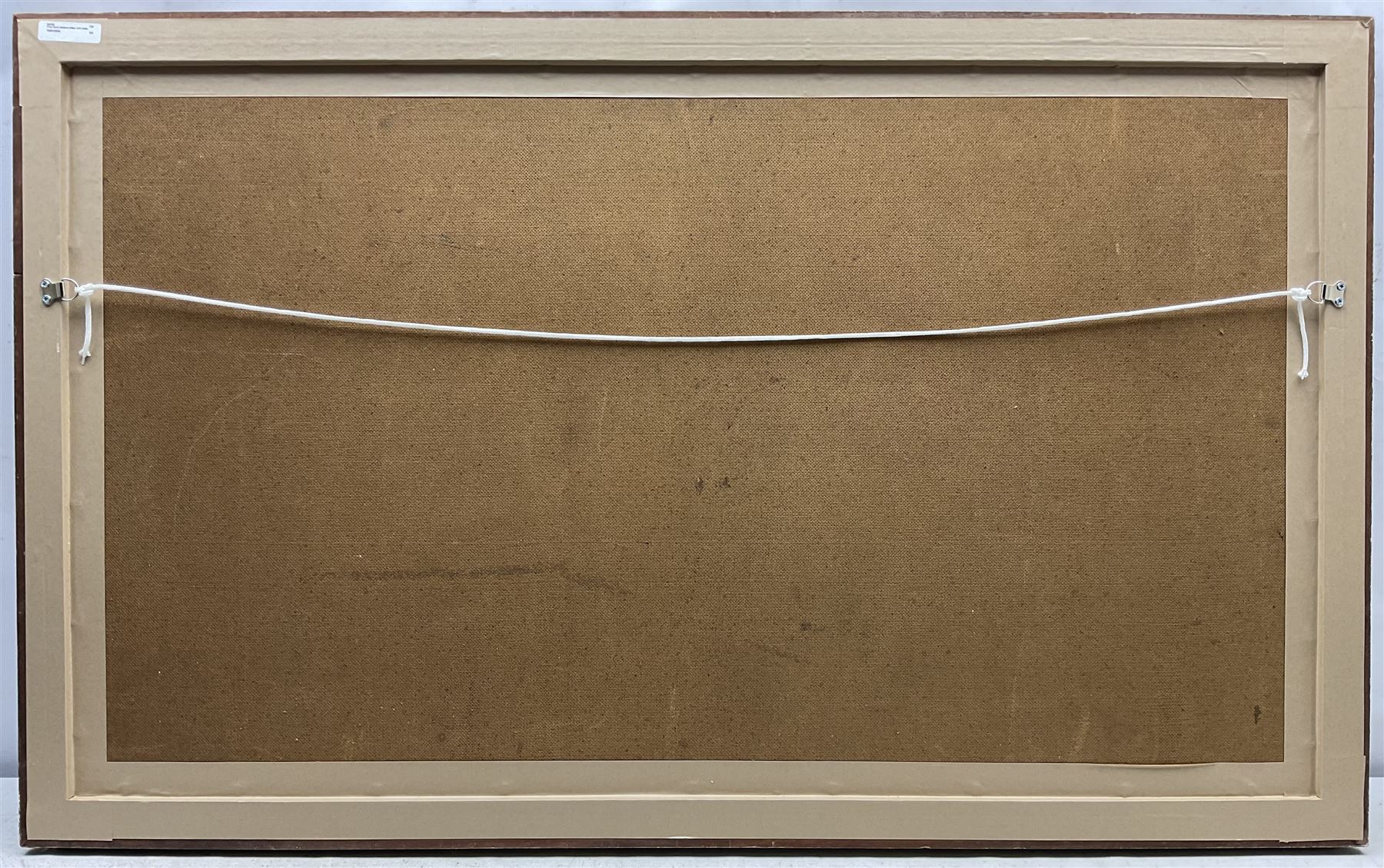 Peter Brook (Northern British 1927-2009): The Mill, impasto oil on board signed 63cm x 109cm 
Provenance: West Yorkshire dec'd estate; the deceased was good friends with the artist.