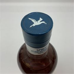 Spirit of Yorkshire Distillery, distillery projects maturing malt, project number 1, limited edition 750/2000, 70cl, 46% vol