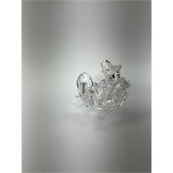 A Swarovski Crystal goofy h15cm, in original box 