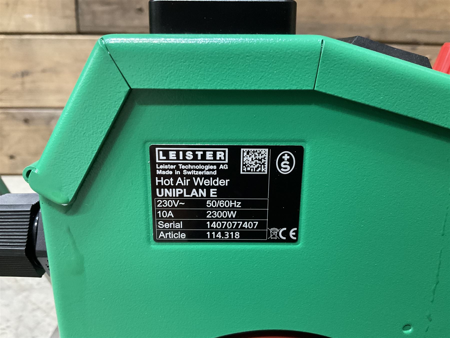 Leister Unifloor E 240V 2300W Hot air welder / floor or fabric welding machine, cased in excellent condition