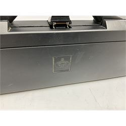 Buffet Crampon Paris three-piece flute, marked Cooper Scale AKC E, serial no.715182; cased