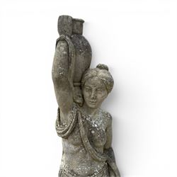 Selby Stone - cast stone garden figure 'The Water Carrier'