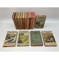 Large collection of Ward Lock & Co's illustrated guidebooks, late victorian to mid 20th century together with a number of 'the little guides' etc, two boxes