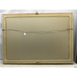 Rajput School (Mid 20th century): Shah Jahan leading a Hunting Party, watercolour on silk 62cm x 98cm