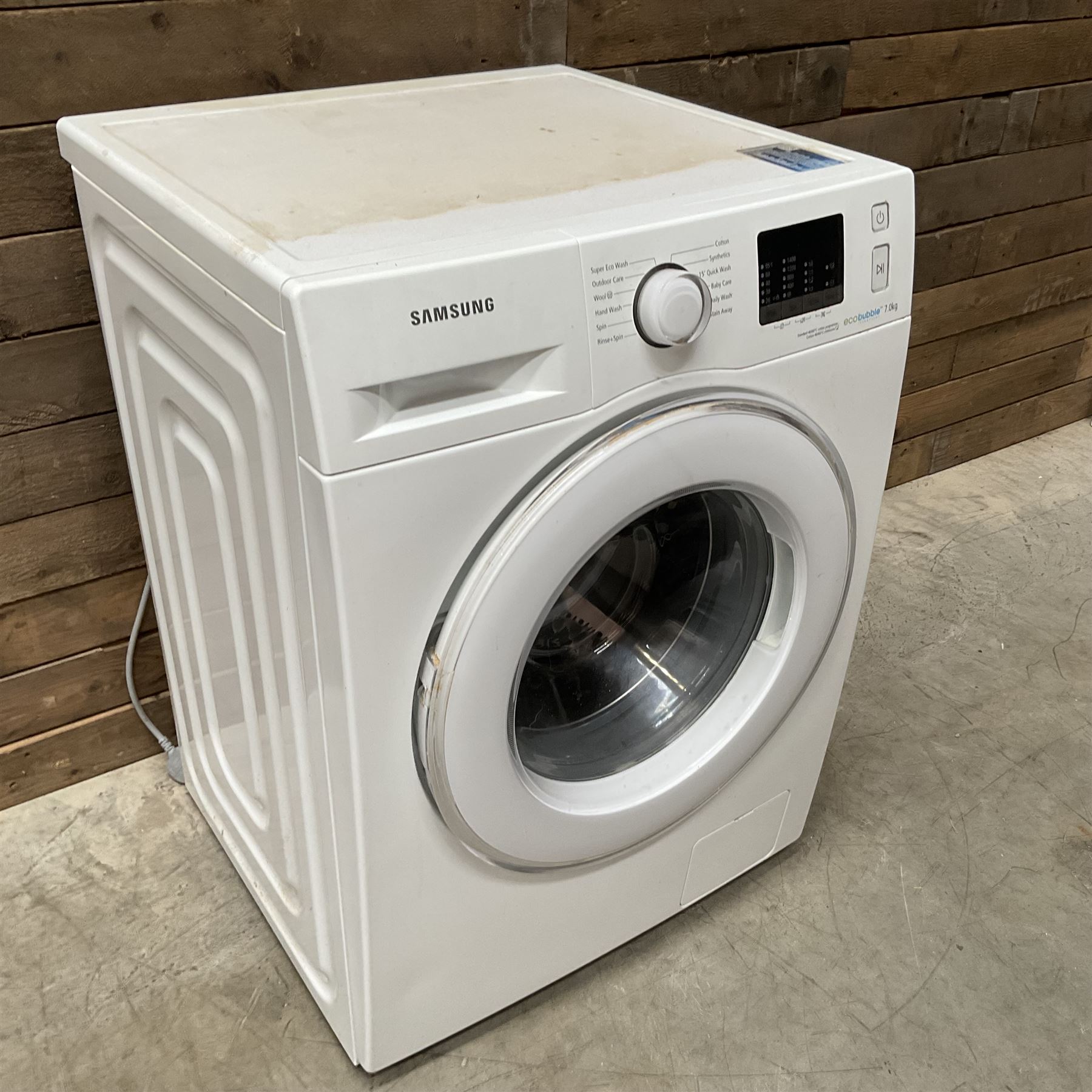 Samsung  eco bubble 7kg washing machine