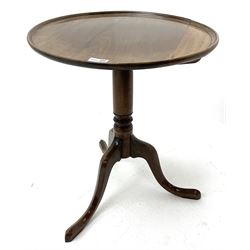 Early 20th century mahogany wine table

