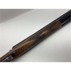 SHOTGUN CERTIFICATE REQUIRED: French Darne 12-bore side-by-side breech loading non-ejector double barrel shotgun with 70cm (27.5