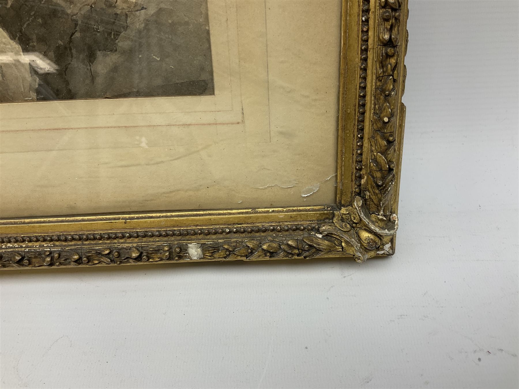 E L R (British 19th century): Loch Fishing with sailing boats, watercolour signed and dated 1893 together with two more similar watercolours max 24cm x 60cm (3)