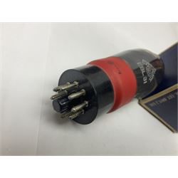 Five Ever Ready thermionic radio valves/vacuum tubes, comprising two EBL31, K40N, C36A, C50N, all in original boxes 