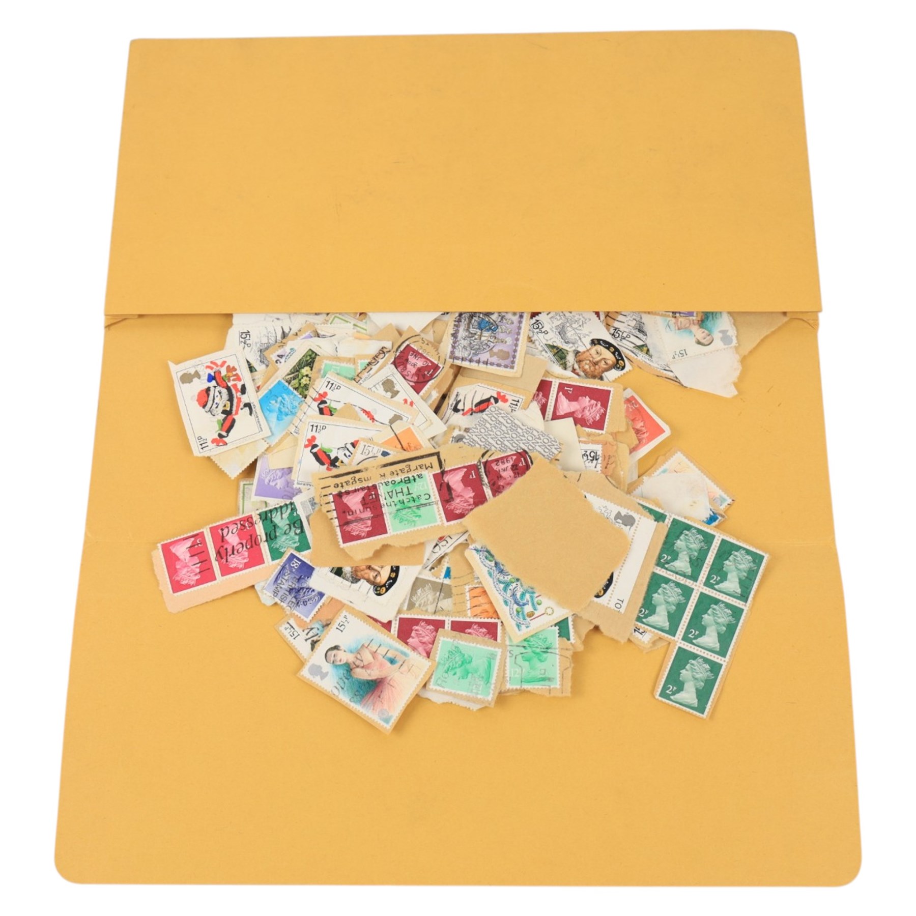 Great British and World stamps, early 20th century and later, in three albums and loose