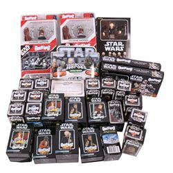 Collection of Gentle Giant Bust Ups Micro Models, including Series 1, Series 2, Series 3, ...
