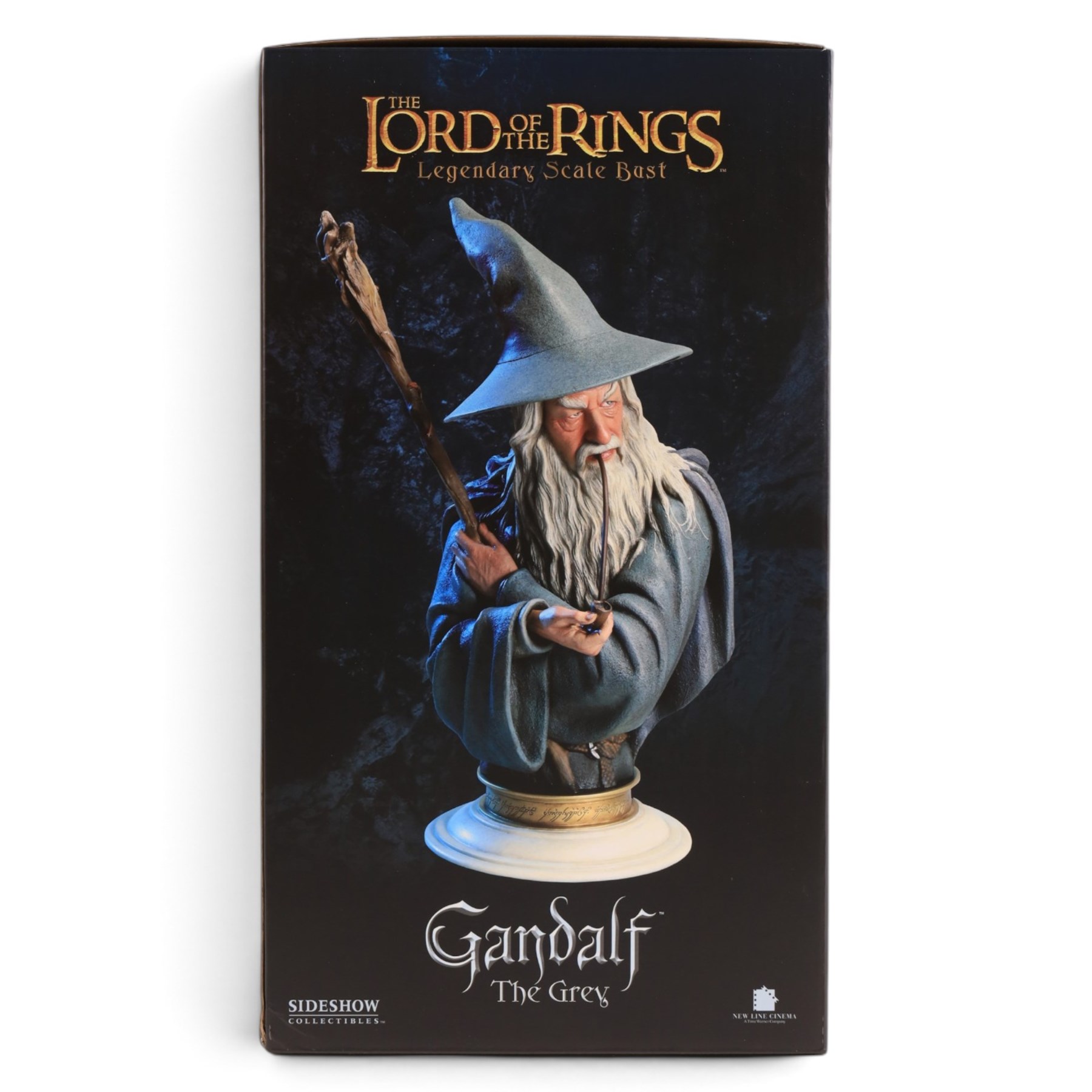 Limited edition Sideshow Collectibles Lord of the Rings Gandalf the Grey Legendary Scale Bust, limited edition no. 222 of 500, boxed 