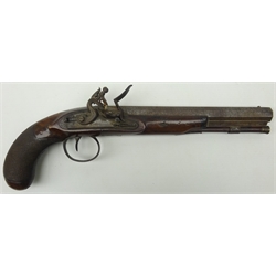  Early 19th century 26 bore flintlock pistol by Fishenden, 9