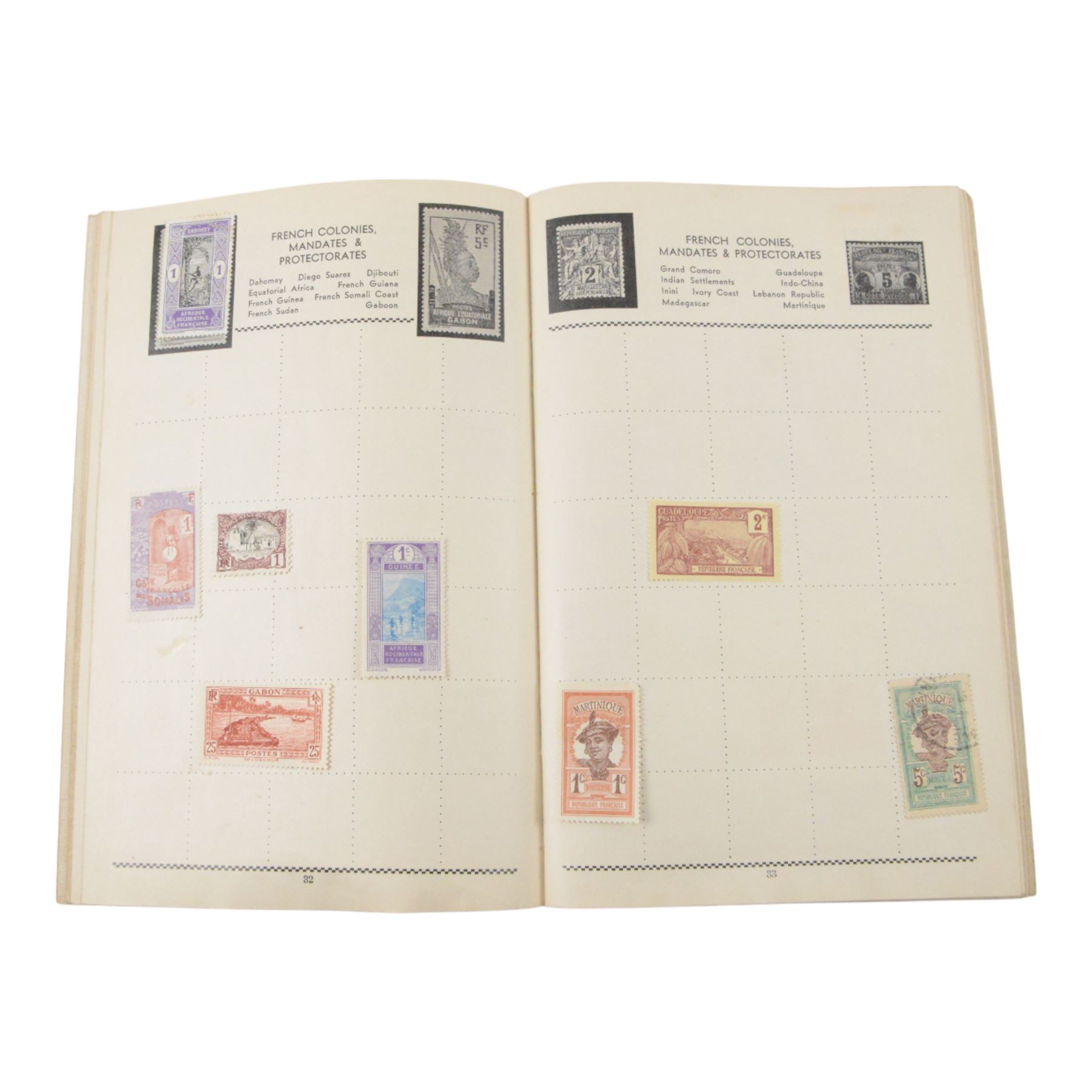 Great British and World coins, banknotes, and stamps, including George II 1758 silver shilling, presentation packs, German notes, etc