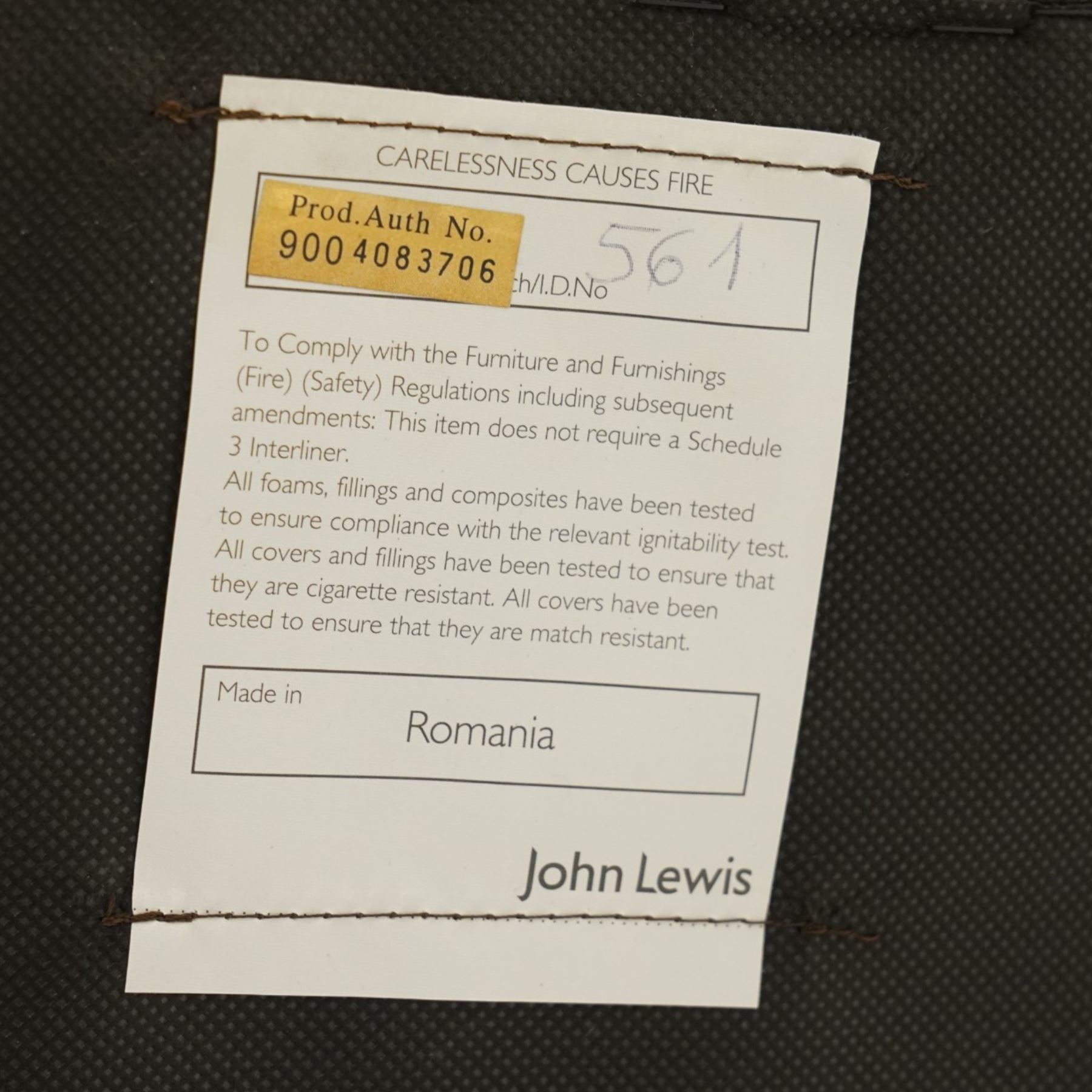 John Lewis - Pair of ochre leather tub chairs, downswept arms, button back and arms, raised on dark supports 