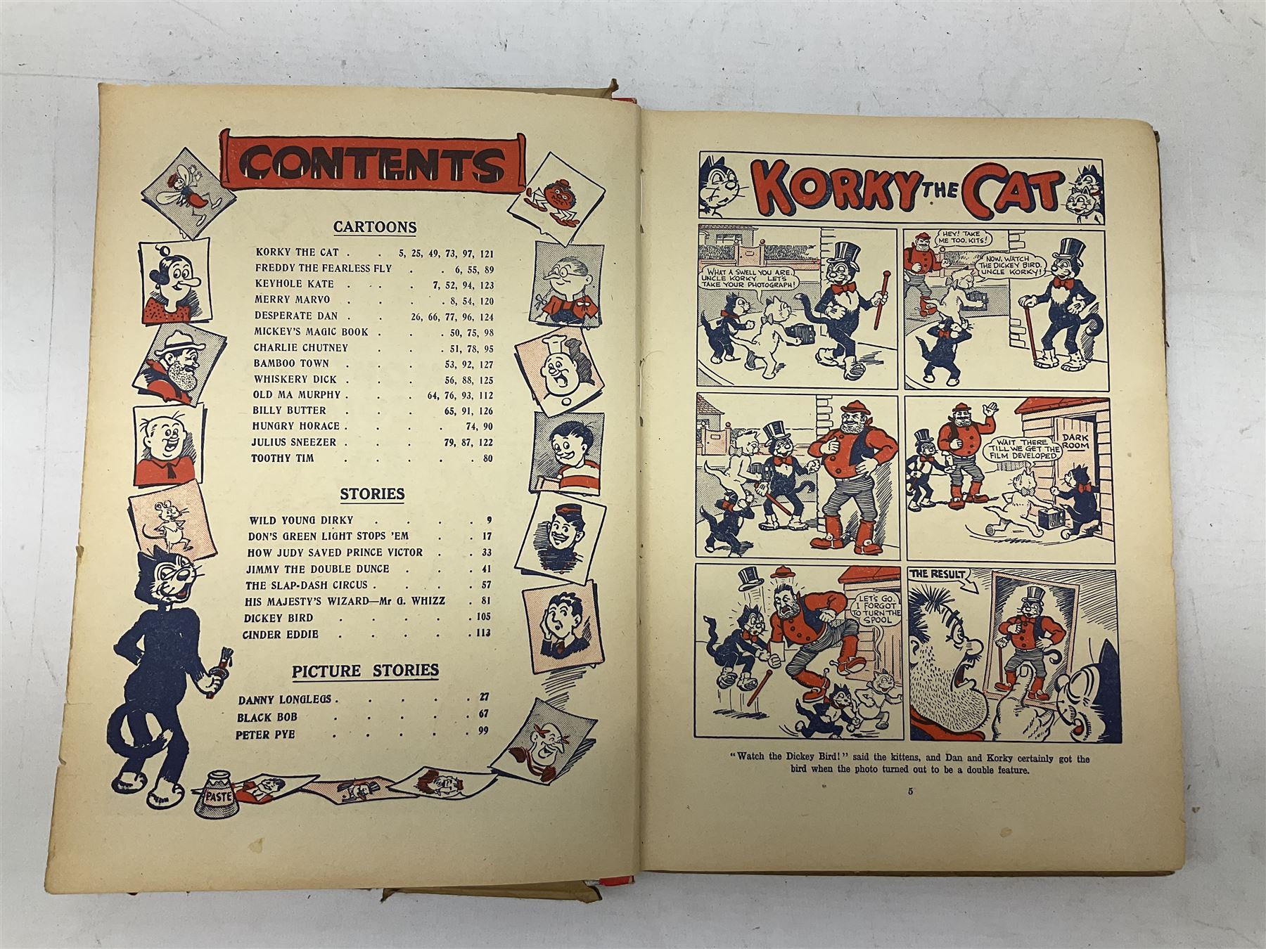 Collection of Vintage children's annuals, to include a number of Rupert the Bear examples dating from the 1940's, comprising 'The New Rupert Book' 1947, 'More Adventures of Rupert' 1947, 'A New Rupert Book' 1945, 'Rupert In More Adventures' 1944,  'More Rupert Adventures' 1943 and two examples of 'The Rupert Book' dated 1941 and 1948