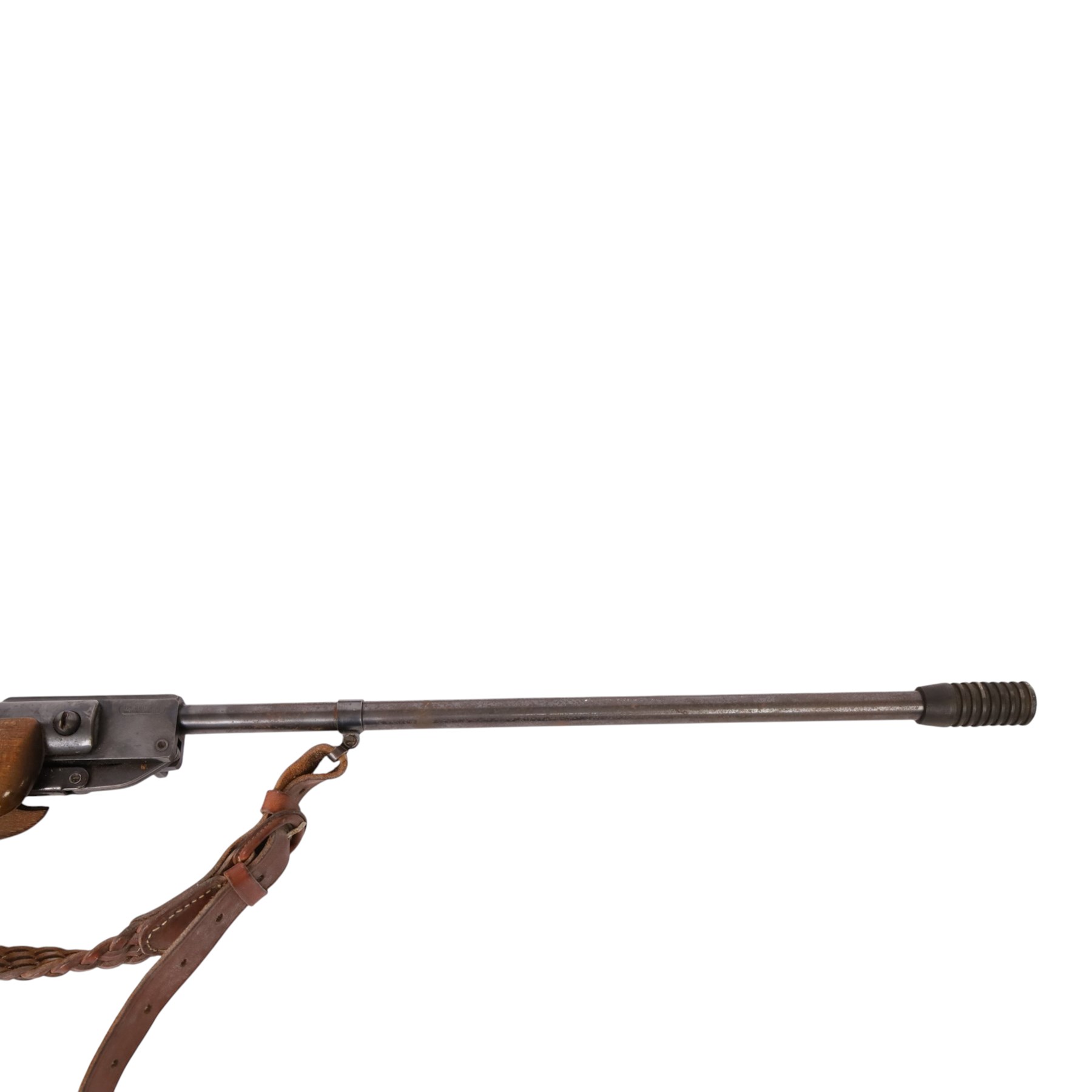 Weihrauch HW35 Export .22 air rifle, serial number 668937, with Hunter 6x40 scope attached 