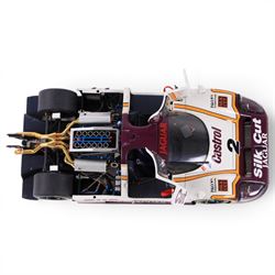 Motorbox Exoto 1988 Jaguar XJR-9LM #2 in Silk Cut livery, driven by Johnny Dumfries/Jan Lammers/Andy Wallace, boxed