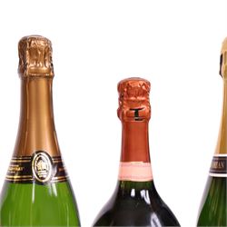 Mix Champagne, including F. Dubois, Moet & Chandon, Charles Orban, Louis Delaunay etc  