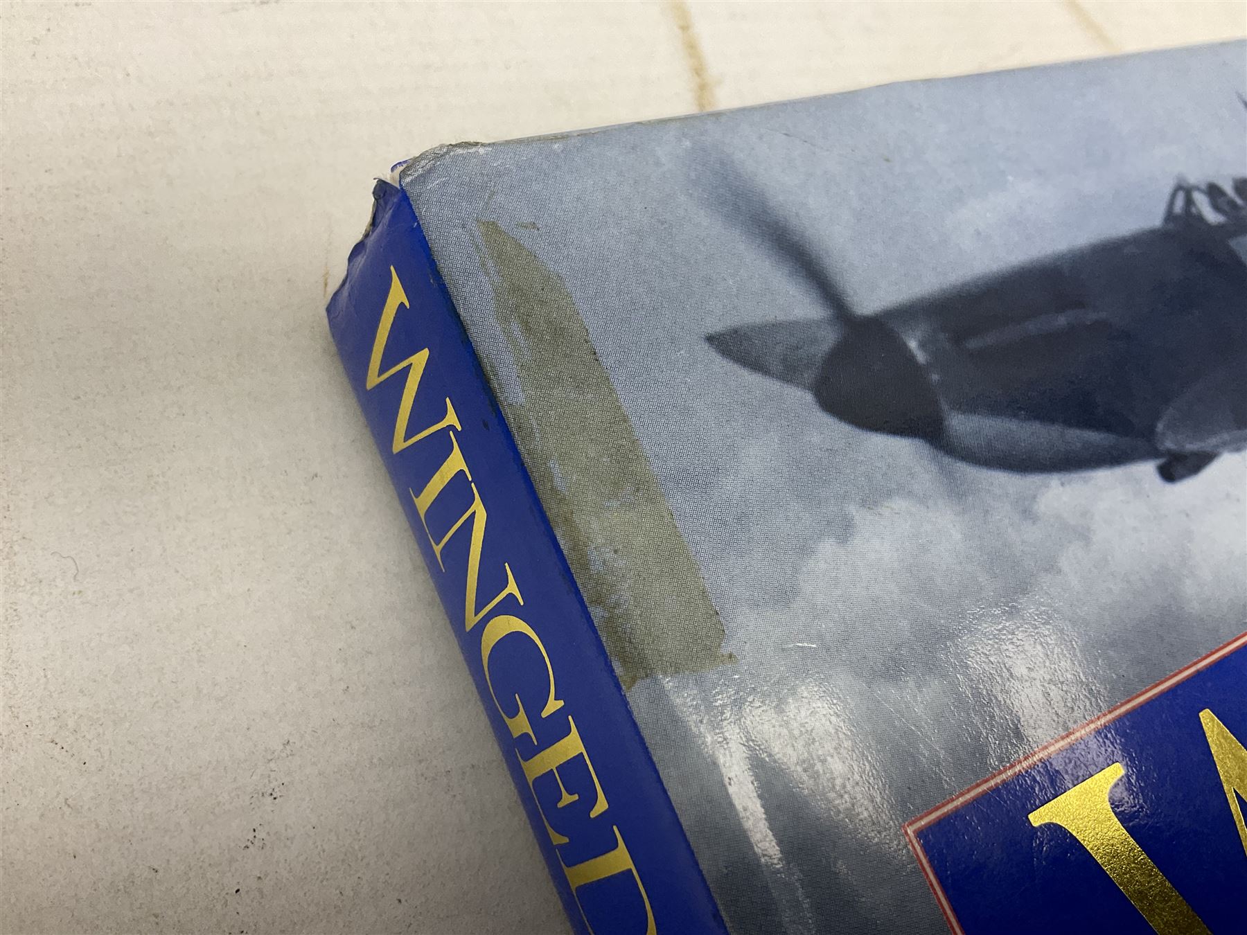 Winged Victory. 1995. Loose mounted signed dedication note and bookplate on the fep from the authors Wing Commander P.B. (Laddie) Lucas and Air Vice-Marshall J.E. (Johnnie) Johnson with duplicate signatures on the title page. Unclipped dustjacket.