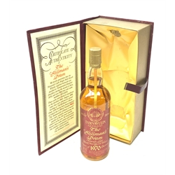 Tamnavulin Glenlivet 'The Stillman's' Draml'  Naturally Light Single Malt Scotch Whisky, distilled 1970 from oak casks 2571-2573, bottled 1986 Ltd.ed. 407/1224, in presentation carton, 750ml, 40%vol, 1btl