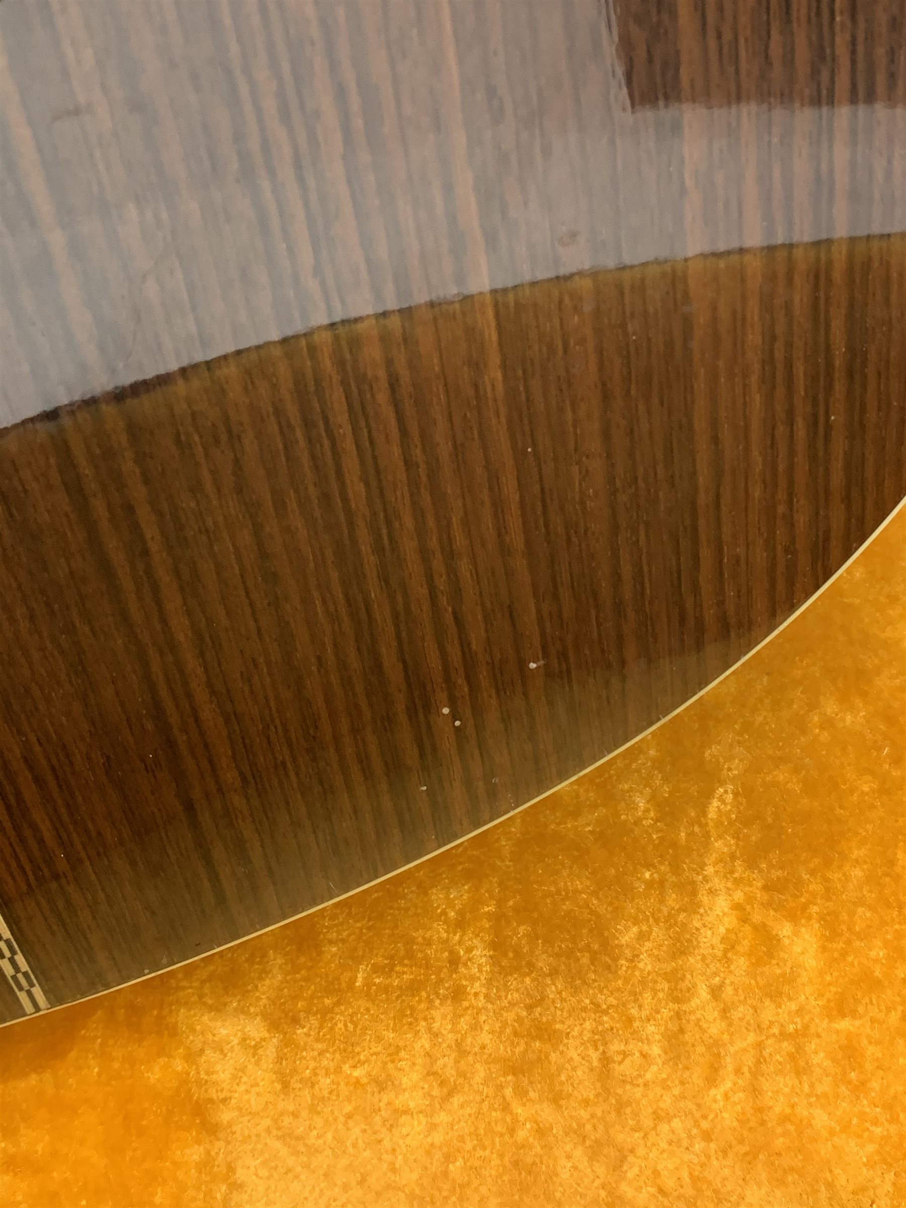 Crafter TR060 VLS-V Southern Jumbo acoustic guitar, violet sunburst gloss, rosewood back and sides, in carrying case