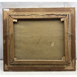 Karl Miersch (German 1894-1969):  Boats on the Shore, oil on canvas signed 44cm x 53cm 